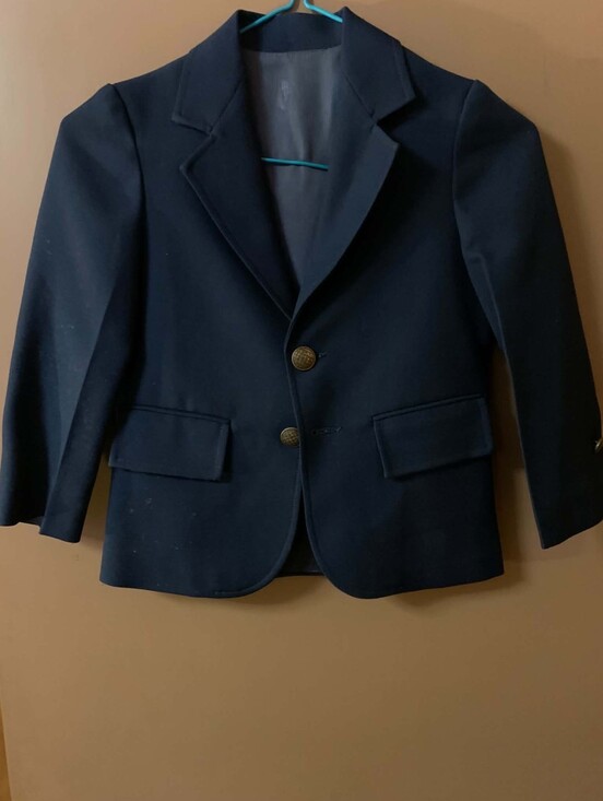 Other - Vintage Classic Navy Kids Blazer Jacket